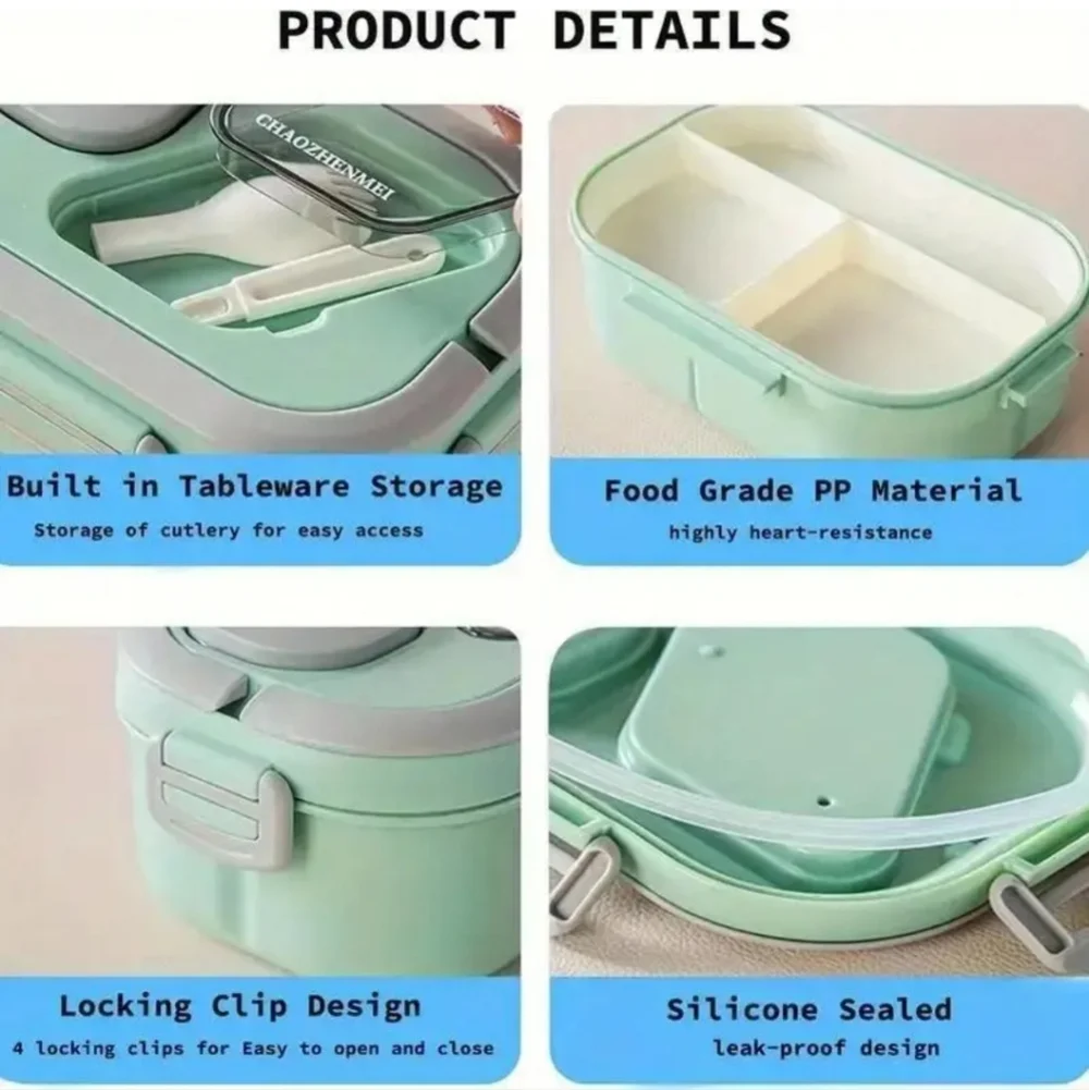 Lunch Box with Utensils